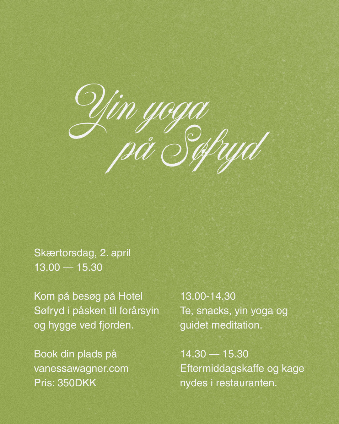 Yin yoga på Hotel Søfryd