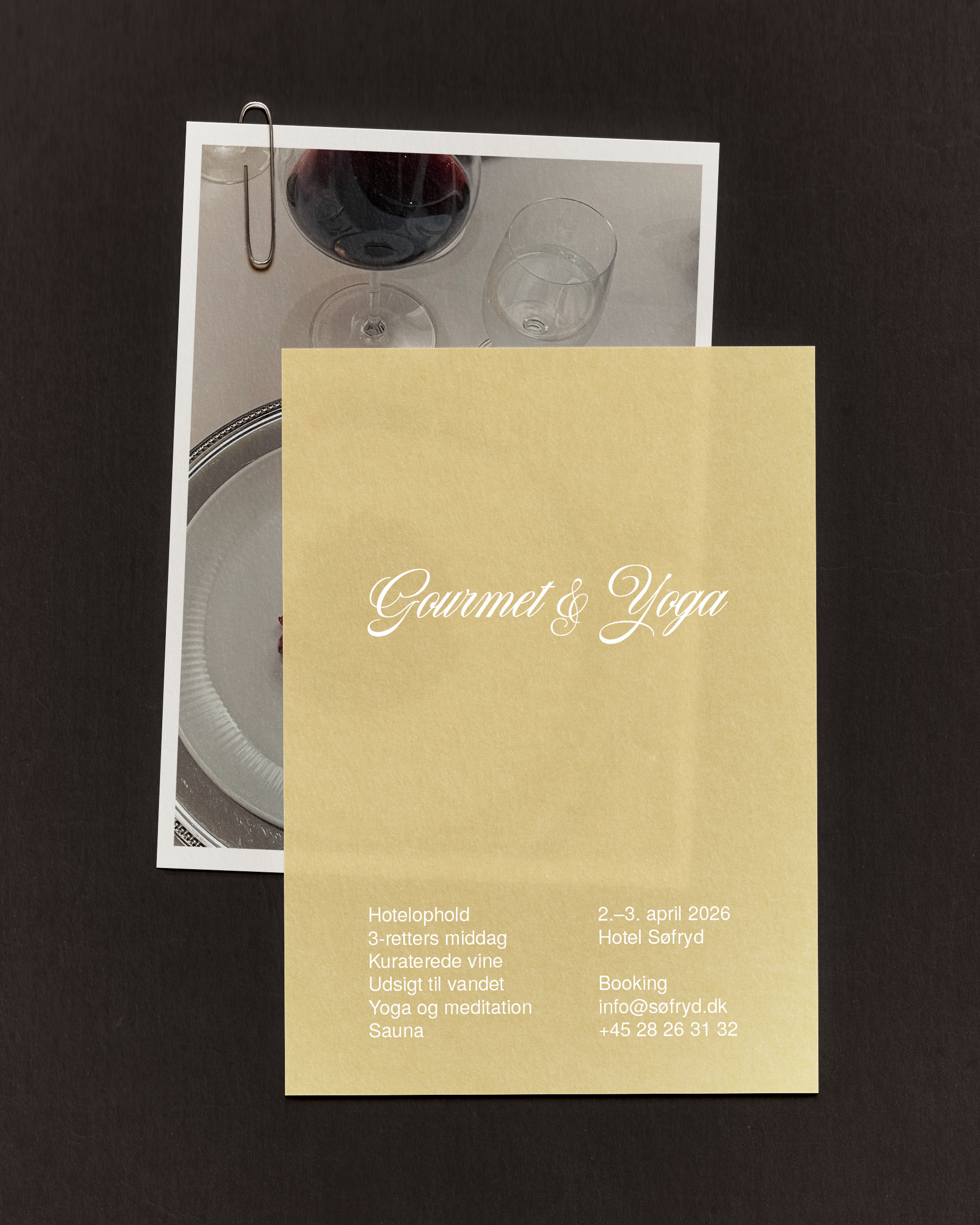 Gourmet & Yoga – Påskeophold på Hotel Søfryd (Early bird)